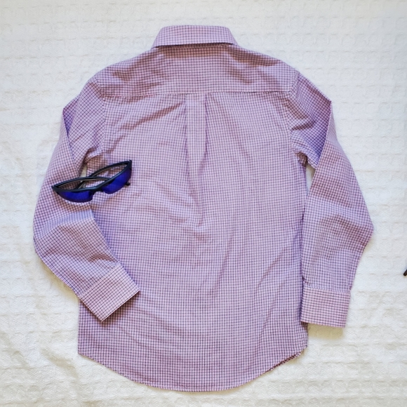 Ralph Lauren Button-Down Long Sleeves Checkered Shirt, Boys, Size 10 - Picture 4 of 9